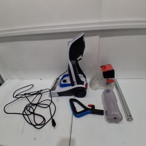 HOOVER CORDED POWERDASH PET COMPACT LIGHTWEIGHT CARPET CLEANER - WHITE/BLUE (MODEL: FH50700) image 3