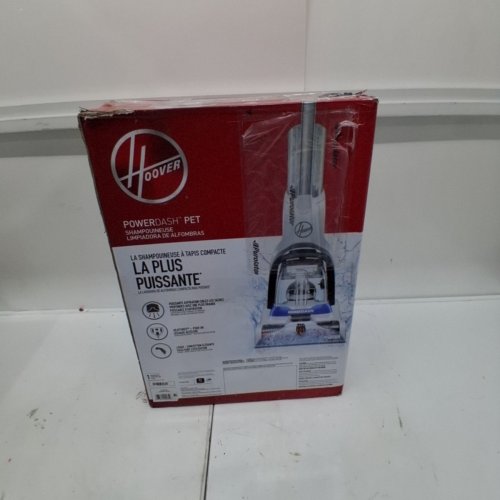 HOOVER CORDED POWERDASH PET COMPACT LIGHTWEIGHT CARPET CLEANER - WHITE/BLUE (MODEL: FH50700) image 5