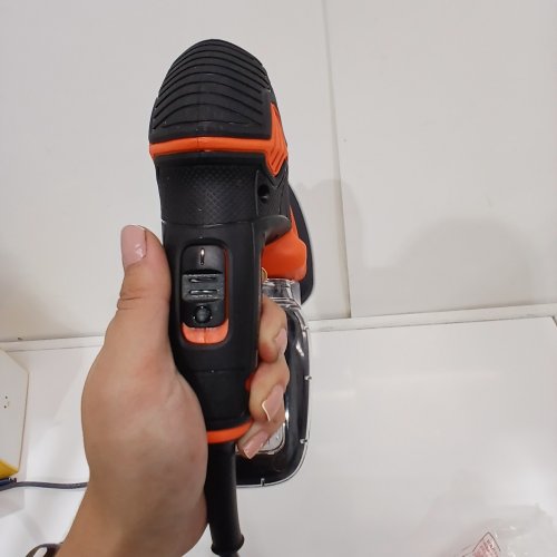BLACK + DECKER CORDED MOUSE DETAIL SANDER - BLACK/ORANGE (MODEL: BDEMS600) image 2