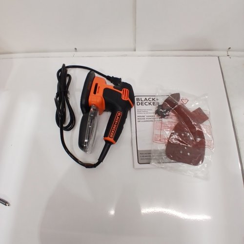 BLACK + DECKER CORDED MOUSE DETAIL SANDER - BLACK/ORANGE (MODEL: BDEMS600) image 3