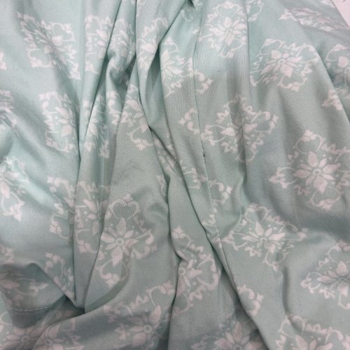 2PC WOMEN'S FLORA NIKROOZ LONG SLEEVE PAJAMA SET - SMALL - GREEN (STYLE: 1969565) image 2