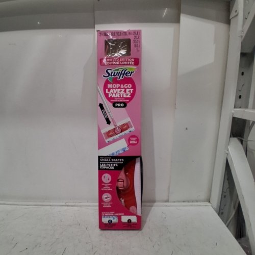 SWIFFER 2-IN-1 LIMITED EDITION COLLAPSIBLE FLOOR SWEEP & MOP PRO - WICKED: FOR GOOD - PINK (MODEL: 21444373) image 6