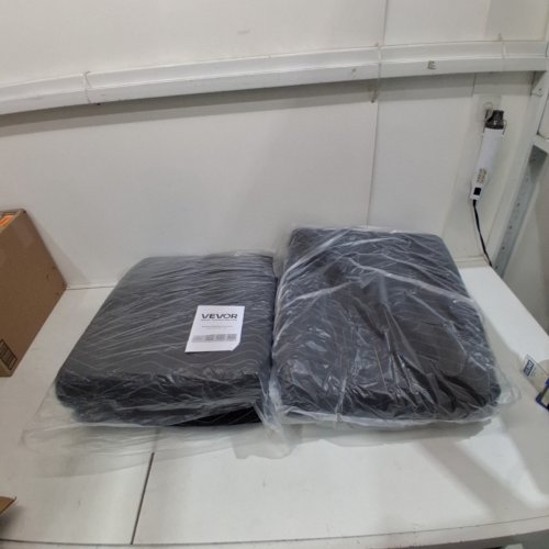 2PK SOUND DAMPENING BLANKETS - 8FT X 6.6FT - BLACK (MODEL: YB067) image 2