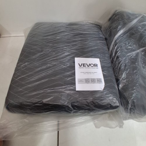 2PK SOUND DAMPENING BLANKETS - 8FT X 6.6FT - BLACK (MODEL: YB067) image 3