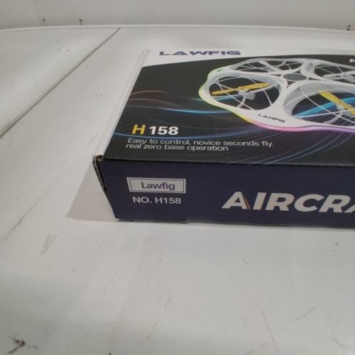 LAWFIG QUADCOPTER AIRCRAFT DRONE FOR BEGINNERS - WHITE (MODEL: H158) image 3