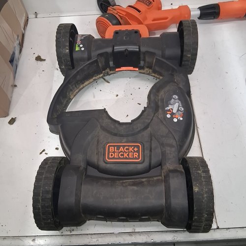 BLACK + DECKER 3-IN-1 COMPACT ELECTRIC MOWER, 12" - ORANGE (MODEL: BESTA512CM) image 5