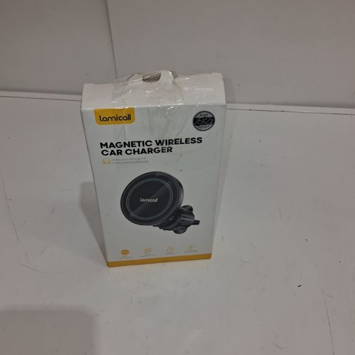 LAMICALL MAGNETIC WIRELESS CAR CHARGER - BLACK (MODEL: QI 2) image 3