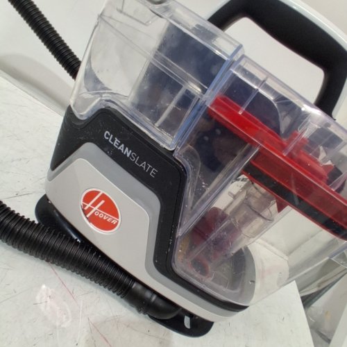 HOOVER CLEANSLATE PORTABLE CARPET & UPHOLSTERY SPOT CLEANER & STAIN REMOVER - 40OZ DUAL TANKS - RED/GREY (MODEL: FH14001VCD) image 5