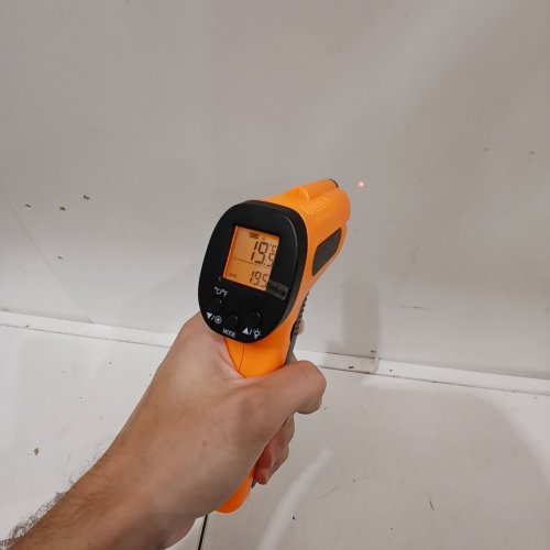 TEMPPRO INFRARED THERMOMETER GUN - 1022°F MAX - ORANGE/BLACK (MODEL: TP30) image 2