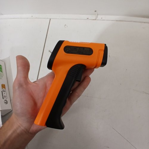 TEMPPRO INFRARED THERMOMETER GUN - 1022°F MAX - ORANGE/BLACK (MODEL: TP30) image 3
