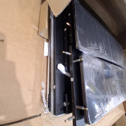 VEVOR WASHER DRYER COUNTERTOP WITH SHELF AND 2 DRAWERS - 54"X27.5" - BLACK (MODEL:DX0202-C250399S-01) image 4