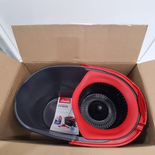 VILEDA EASYWRING BUCKET SYSTEM - BLACK/RED (MODEL:183418) image 4