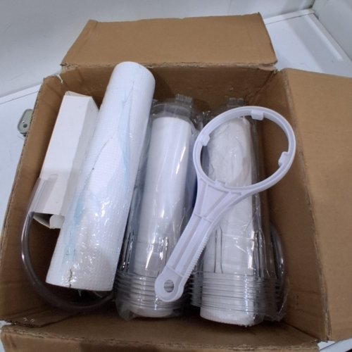 FERMTECH MINI 2 WINE FILTER SYSTEM MINI DOUBLE JET -10" - SILVER image 5