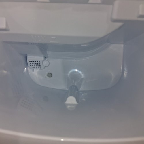 EUHOMY COUNTERTOP ICE MAKER MACHINE WITH HANDLE, BASKET AND SCOOP - MAKES 26LBS PER DAY - STAINLESS STEEL - (MODEL: IM001-BSI-CAEH / IM-06S) image 8