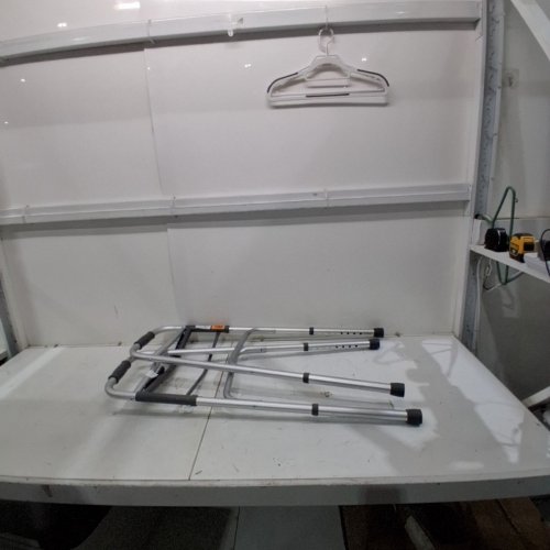 MEDLINE STANDARD ALUMINUM 2-BUTTON FOLDING WALKER image 3