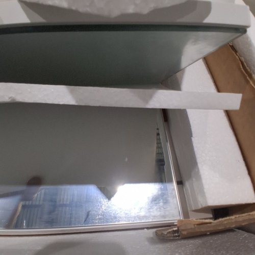 DICTAC 3 DOOR BATHROOM MEDICINE CABINET WITH MIRRORS - 31.5" X 23.6" - WHITE (MODEL: AJ-DJ503056) image 6