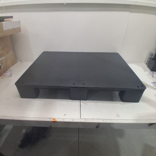 PLASTIC STORAGE PALLET - 2000 LBS CAPACITY - 30" X 24"X5" - BLACK (MODEL: 8060) image 3