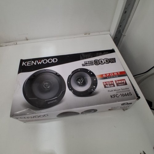 KENWOOD 6.5'' COAXIAL SPEAKERS (MODEL: KFC-1666S) image 3