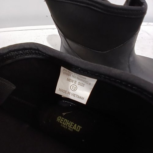 MEN'S REDHEAD MALLARD LOW BOOT - SIZE 13 - BLACK image 5
