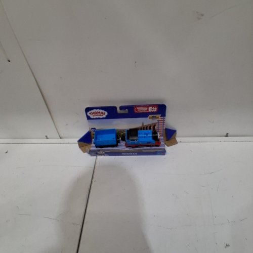 THOMAS & FRIENDS MOTORZED GORDON ENGINE AND COAL CAR - BLUE image 2