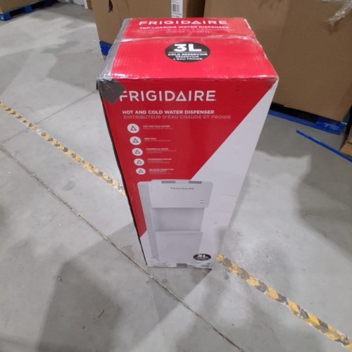 FRIGIDAIRE TOP-LOAD HOT & COLD WATER COOLER/DISPENSER - FITS 3-5 GALLON BOTTLES - WHITE (MODEL: EFWC498) image 5