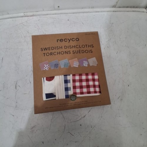 12PC RECYCO SWEDISH DISHCLOTHS - MULTICOLOR (ITEM: 1796215) image 4