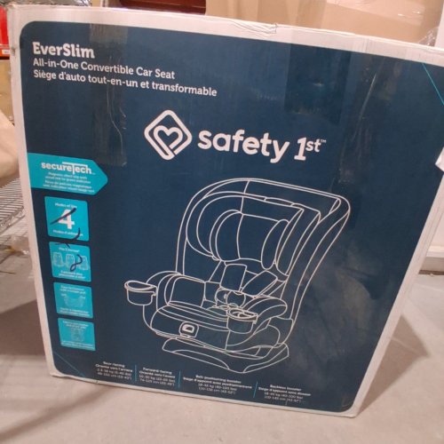 SAFETY 1ST EVERSLIM ALL IN ONE CONVERTIBLE CAR SEAT - DUNES EDGE (MODEL: 22440CHAS) image 5