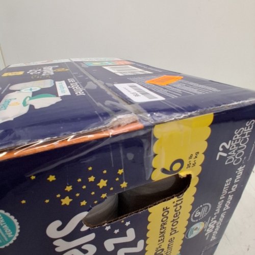 72PK PAMPERS ZZZ NIGHTTIME OVERNIGHT PROTECTION DIAPERS - SIZE 6 (35+ LBS) image 3