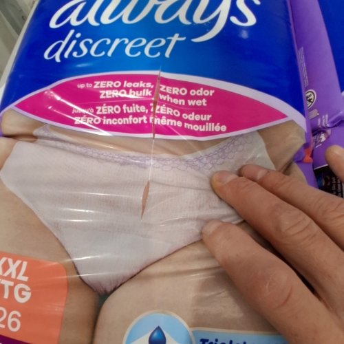 64PK ALWAYS DISCREET 360 FORMFIT UNDERWEAR - MAXIMUM - XL/XXL - (MODEL: 3077210938) image 4