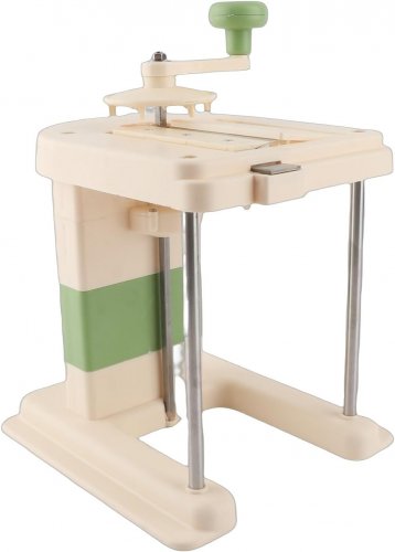 MINGZHE CABBAGE CUTTER - 7.5" X 7.5" X 6.7" - GREEN AND CREAM (ITEM: A-587/MINGZHEUPHA2OQZMX) image 2