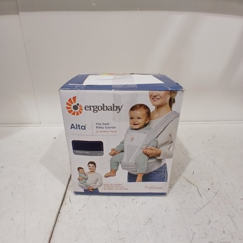 ERGOBABY ALTA HIP SEAT BABY CARRIER - 12LB TO 45LB - MIDNIGHT BLUE (MODEL: BCHIPSFMMIDBLU) image 4