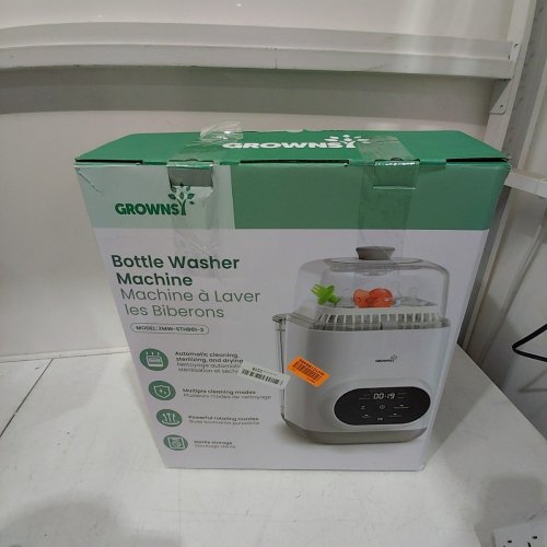 GROWNSY ALL-IN-ONE BOTTLE BOTTLE WASHER AND STERILIZER AND DRYER MACHINE WITH DETERGENT TABLETS- WHITE (MODEL: ZMW-STHB01-3) image 5