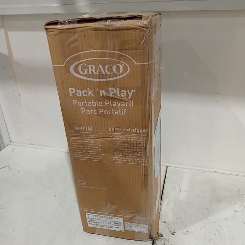 GRACO PACK N' PLAY PORTABLE FOLDABLE PLAYARD - OAKLEY BLACK/WHITE (MODEL: 2084226) image 6