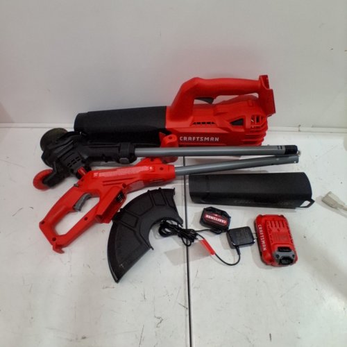 CRAFTSMAN CORDLESS HARD SURFACE BLOWER KIT WITH BATTERY - 20V MAX - RED/BLACK (MODEL: CMCBL710D1) image 3