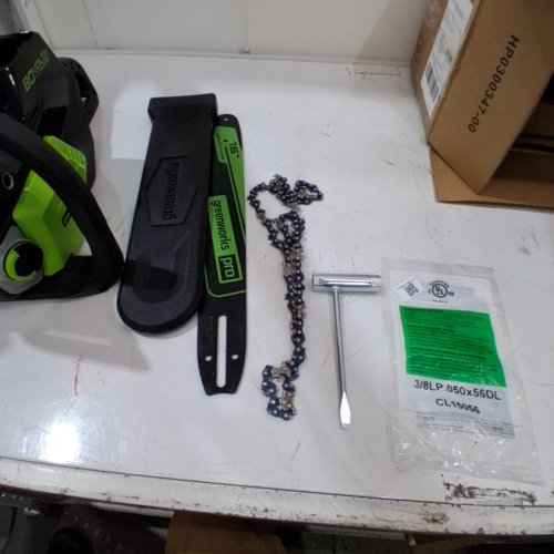 GREENWORKS PRO 80V CORDLESS CHAINSAW - 16" *TOOL ONLY* (MODEL: CS80L01) image 3
