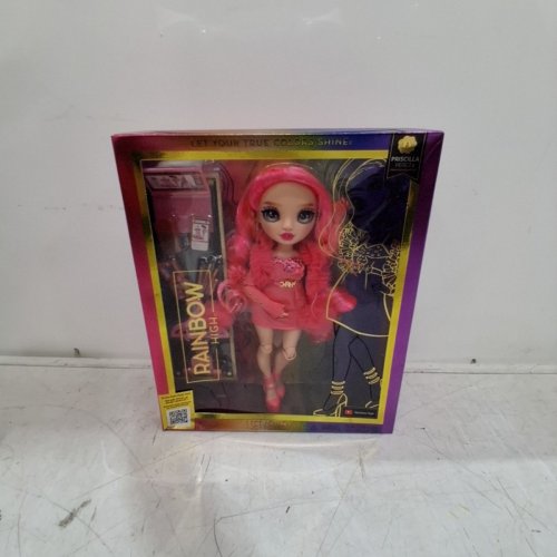 8PC RAINBOW HIGH PRISCILLA PEREZ - 11" - PINK image 2