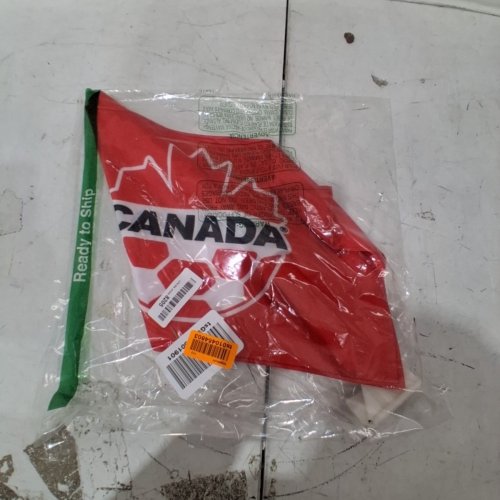 CANADA SOCCER CAR FLAG - 2 SIDED - 11" X 15" (MODEL: FDCCAS0101) image 2