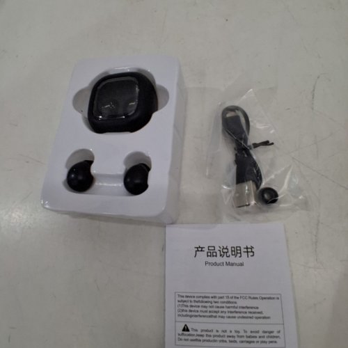 XMENHA MINI BLUETOOTH WIRELESS EARBUDS - BLACK (MODEL: SK19) image 4