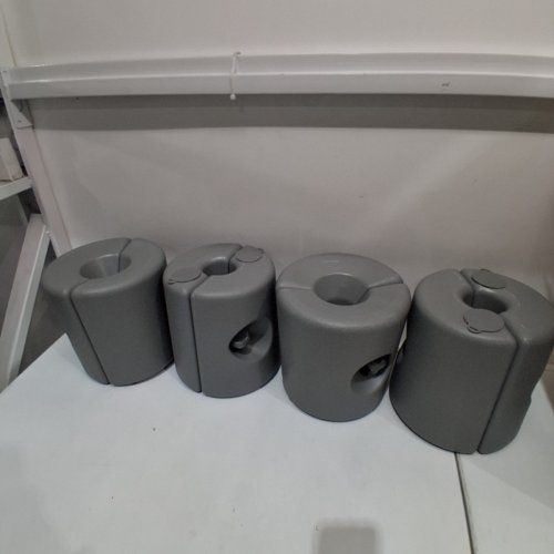 4PK ABCCANOPY OUTDOOR TENT WEIGHT DRUM FILL WITH WATER - GREY (MODEL: SH01) image 3