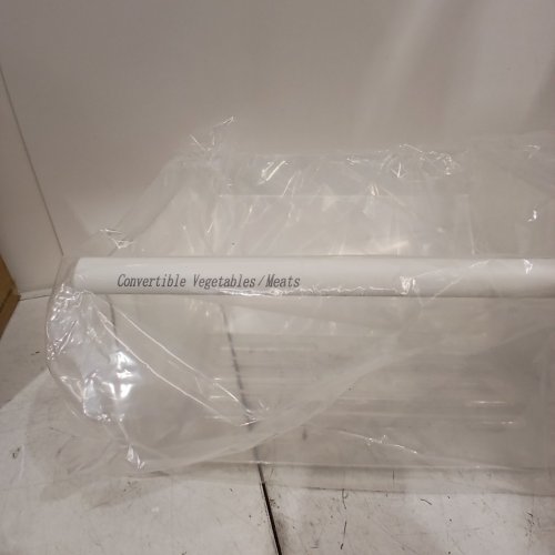 2PC FRIDGE CRISPER DRAWERS WITH HUMIDITY CONTROL - COMPATIBLE WITH WHIRLPOOL KENMORE REFRIGERATOR - CLEAR/WHITE (MODEL: 2188656/2188664) image 4