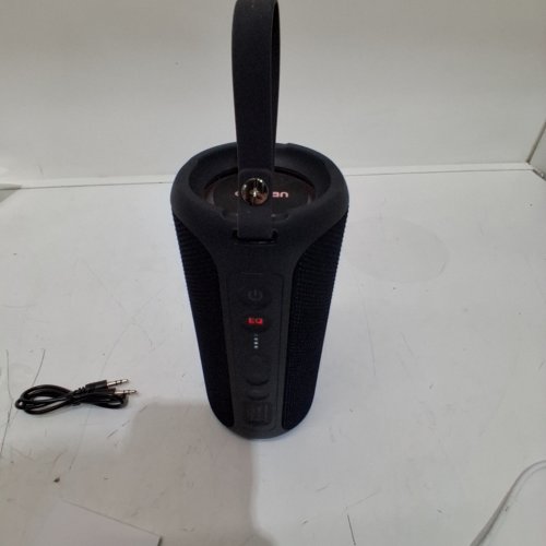 ORTIZAN WATERPROOF PORTABLE BLUETOOTH SPEAKER - RGB LIGHTS- 30 HOURS OF PLAY TIME - BLACK (X10) image 2