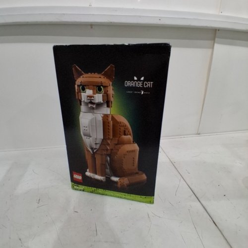 1755PC LEGO IDEAS ORANGE CAT - ORANGE/WHITE (MODEL: 21376) image 3