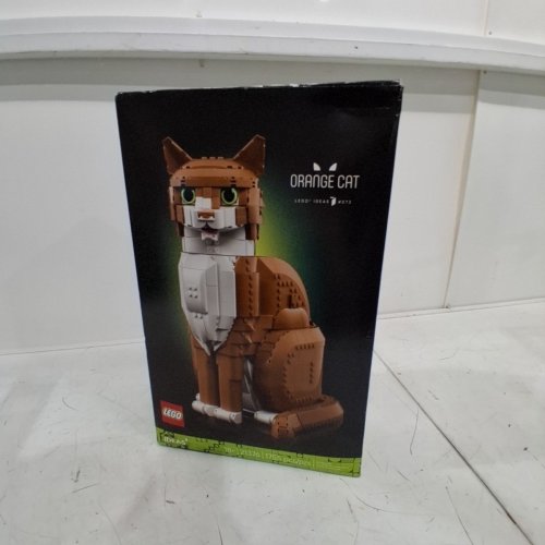 1755PC LEGO IDEAS ORANGE CAT - ORANGE/WHITE (MODEL: 21376) image 4
