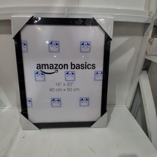 AMAZON BASICS WOOD RECTANGULAR POSTER FRAME - 16" X 20" - BLACK (MODEL: A23M3095) image 2