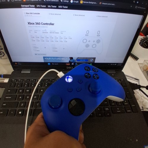 XBOX ONE CORE CONTROLLER - SHOCK BLUE image 2