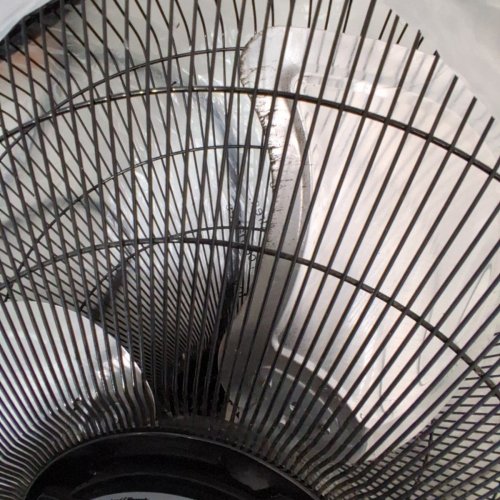 2PK XCITY 3-SPEED METAL INDUSTRIAL FLOOR FAN - 20" - BLACK (MODEL: HIFANXFLOOR20) image 7