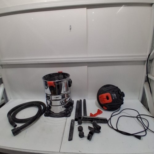 SELF-CLEANING DUAL-FILTER WET/DRY SHOP VACUUM - 8GAL. 900W - BLACK/STAINLESS STEEL (MODEL: ZN2401CG-30L) image 3
