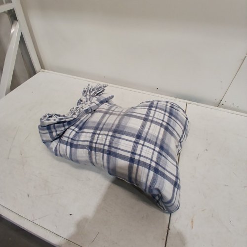 2PC JP FERNANDES PORTUGUESE FLANNEL SHEET SET- KING -BLUE/WHITE - (MODEL:2906663) image 5
