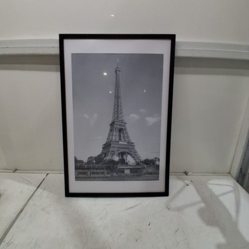 WALL MOUNTED PICTURE FRAME - 25" X 17" - BLACK image 2