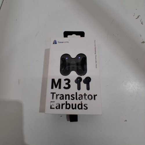 TIMEKETTLE M3 LANGUAGE TRANSLATOR EARBUDS, TWO-WAY TRANSLATOR DEVICE WITH APP FOR 40 LANGUAGES AND 13 OFFLINE TRANSLATION PACKS, FAST REACTION WITH REVOLUTIONARY AL SEMANTIC SEGMENTATION TECH - BLACK - (MODEL: M3) image 6
